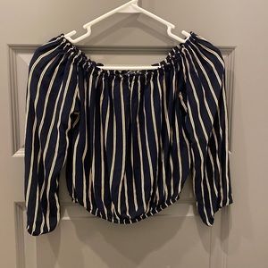 Brandy Melville Off the Shoulder Crop Top
